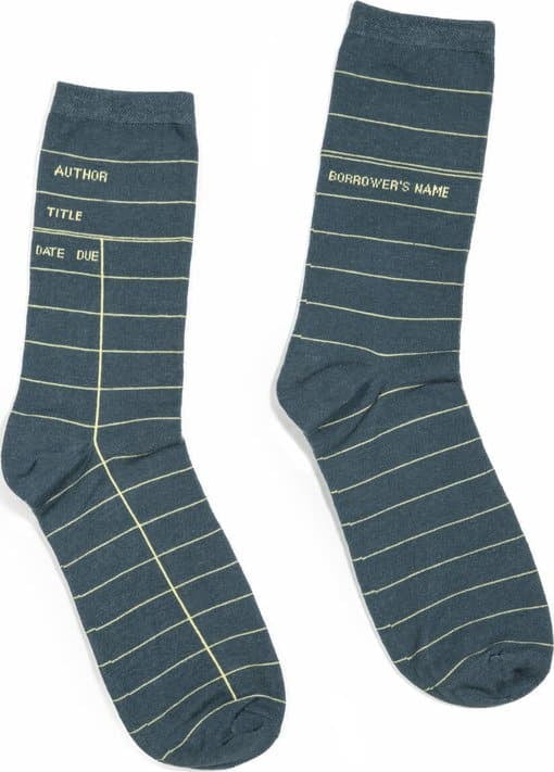 library card socks
