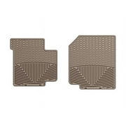 WeatherTech All-Weather Floor Mats compatible with 1987-1995 Jeep Wrangler 2-Door - 1st Row (Driver & Passenger), Tan