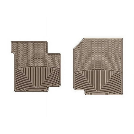 WeatherTech All-Weather Floor Mats compatible with 1987-1995 Jeep Wrangler 2-Door - 1st Row (Driver & Passenger), Tan