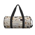 thumbnail image 2 of Haiem Dog Animal Pattern Gym Bag for Women Men, Waterproof Travel Duffel Bags, Personal Item Travel Bag Weekender Bag with Shoes Compartment & Wet Pocket, 2 of 8