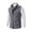 Light Gray, variant on GrmtClth Waistcoat for Men Fake Two Piece Full Zip Stand Collar Sleeveless Knit Vest Functional Side Pockets Fall Winter Office Daily Layering Coat Black 3XL