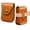 Brown, variant on Leather Cigarette Case Crazy Horse Leather Mini Wallet Pouch with Belt Loop | Crush Proof Smoke Organizer for Men | Portable EDC Card & Money Holder | Flip-Top Pocket Storage Case