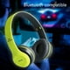 thumbnail image 4 of Kuymtek Auriculares inalámbricos para juegos compatibles con Bluetooth para auriculares de ordenadores deportivos (verde), 4 of 7