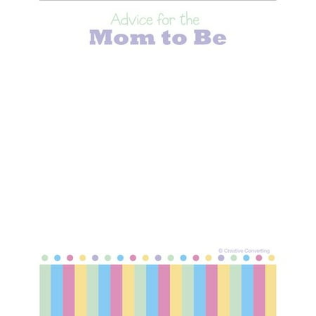 Baby Shower Advice Cards