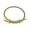 Black gold, variant on lanema Unisex Adjustable Steel Rope Bracelet with Metal Clasp Stylish Wristband Minimalist Couple Jewelry for Men Women