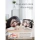 thumbnail image 1 of LED Mirror Clock Mini Digital Alarm Clock Table Clock with Snooze Function 3 Adjustable Brightness Auto-Adapt Backlight, 1 of 4