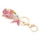 thumbnail image 5 of Llavero de Conejo de Metal con Incrustaciones Bling Bling, 5 of 12
