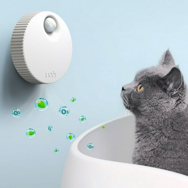 Désodorisant intelligent pour litière de chat, éliminateur d'odeurs d' animaux domestiques, réduit la poussière, éliminateur