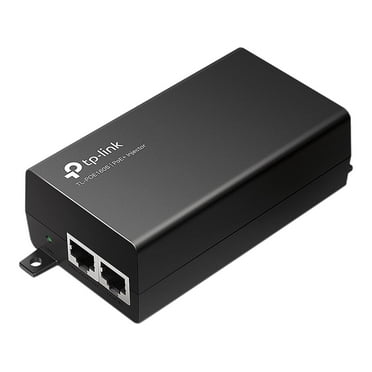 TP-LINK TL-PoE160S | 802.3at/af Gigabit PoE Injector | Non-PoE to PoE Adapter | Supplies PoE (15.4W) or PoE  (30W) | Plug & Play | Desktop/Wall-Mount | Distance Up to 328 ft. | UL Certified, Black
