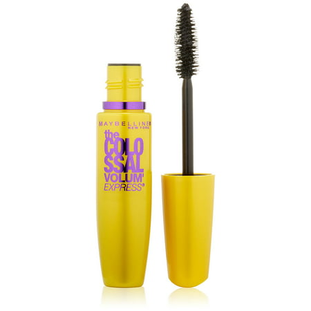 Volum' Express The Colossal Washable Mascara, Classic Black, 0.31 fl. oz., 9x the volume By Maybelline New