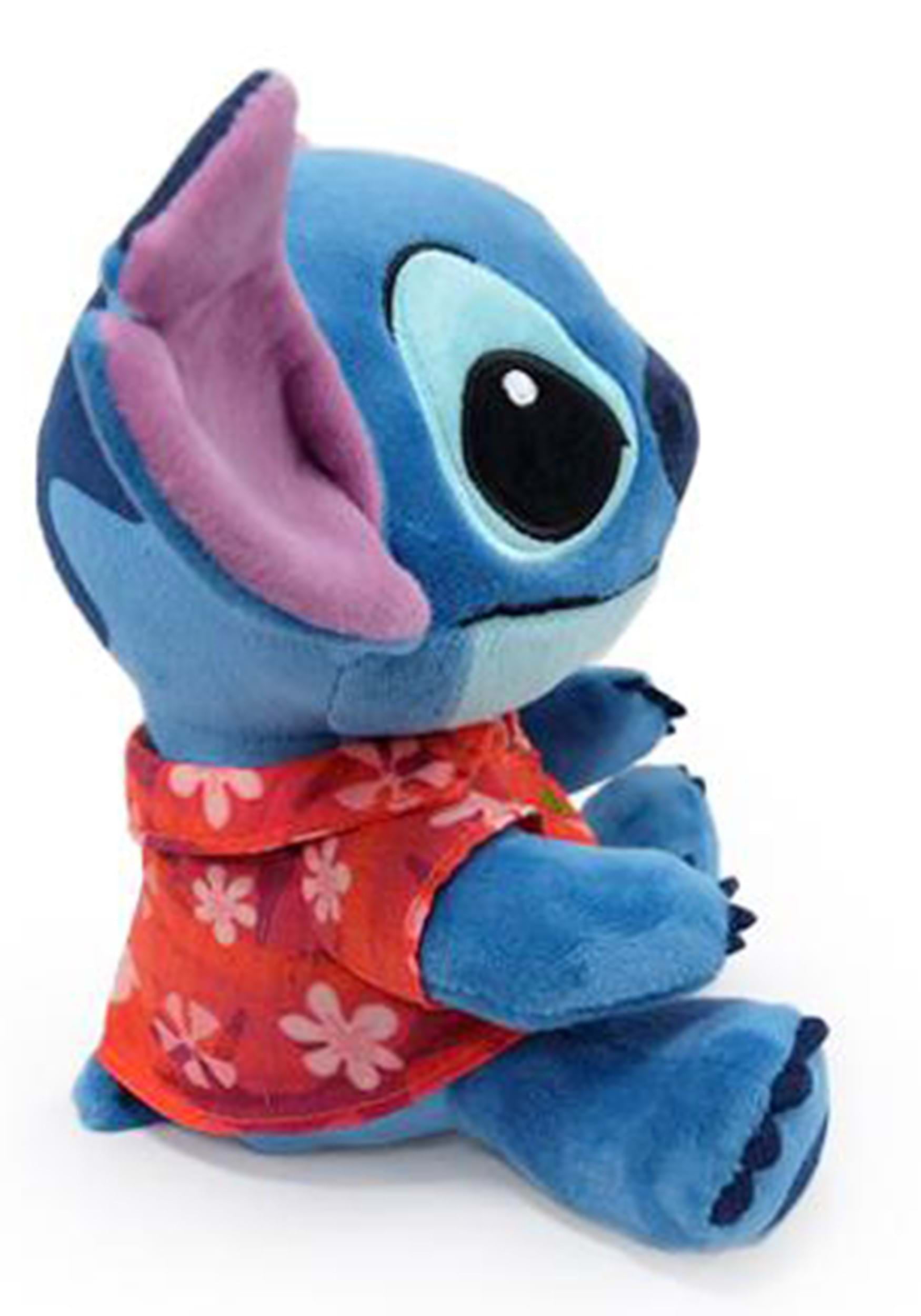 Disney Stitch Small Plush Stitch and Pineapple, Stuffed Animal,  Blue, Alien, Officially Licensed Kids Toys for Ages 2 Up by Just Play :  Everything Else