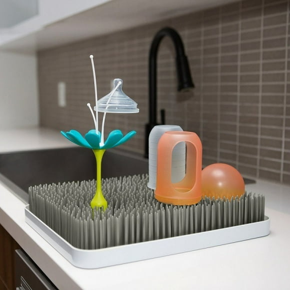 Boon Lawn Countertop Drying Rack in Grey