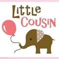 thumbnail image 2 of CafePress - Little Cousin Mod Elephant Body Suit - Baby Light Bodysuit, Size Newborn - 24 Months, 2 of 4