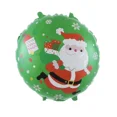thumbnail image 2 of Santa Christmas Foil Balloons 3 Pack Green Red Party Decor Balloons, 2 of 3