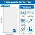 thumbnail image 2 of Sobres De Plástico, bolsillos de plástico, carpeta Bolsillos Impermeable organizador de dinero en efectivo, sobres para cuadernos, carpetas de documentos, bolsas de archivo, 2 of 4