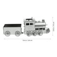 thumbnail image 2 of Miangastore 1 Ensemble Modèle de Train à Vapeur Luxe Style Rétro Nouveauté Unique Modèle de Train de Table Bureau, 2 of 9