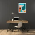 thumbnail image 3 of Moore, Regina 25x32 White Modern Wood Framed Museum Art Print Titled - Reunification I, 3 of 4