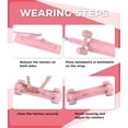 thumbnail image 4 of Hip Thrust Belt for Dumbbells, Kettlebells & Plates, Adjustable Booty Belt with Slip-Resistant Padding, Comfortable Glute Bridge Weight Belt for Home & Gym Workouts, 4 of 7