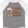 thumbnail image 4 of Inktastic Grandma and I Are Baking Buddies Boys or Girls Long Sleeve Baby Bodysuit, 4 of 5