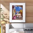 thumbnail image 4 of Cuadros Decorativos Jesús nació 5D DIY Diamond Painting Kits Resin Full Round Home Likrtyny embutido en tela, 4 of 9