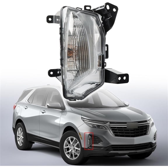 SEBLAFF 1-Pc Turn Signal Light Halogen Passenger Side Replacement for 2022-2023 Equinox GM2531144
