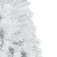 thumbnail image 5 of Resenkos 8ft Flocked Christmas Tree with Snow Tips & Full Branches, White, 5 of 15