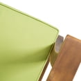 thumbnail image 5 of Giancarlo Acacia Wood Outdoor Club Chair, Teak, Green, 5 of 10