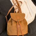 thumbnail image 4 of Mochila bolso de mujer moda casual simple de alta calidad mochila de estudiante de cuero Uso versátil, 4 of 6