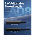 thumbnail image 2 of Cilindro elevador de gas MASTERY MART 14-22" de alta resistencia, 1000 lb, 2 of 6