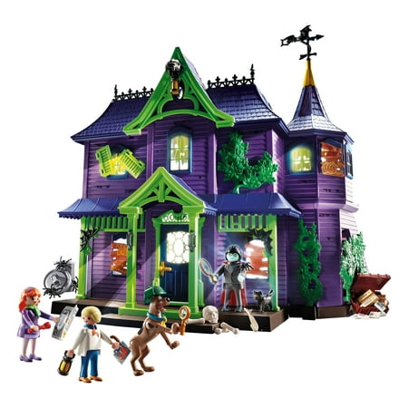 PLAYMOBIL SCOOBY-DOO! Adventure in the Mystery Mansion Playset