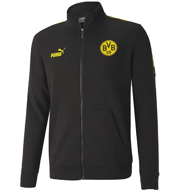 CHAMARRA CABALLERO PUMA BVB FTBLCULTURE NEGRA Puma 275811002/CABALLERO/NEGRO