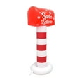 thumbnail image 2 of Zawou Inflatable Christmas Gingerbread Decor, Cheerful Outdoor Ornament - Blow Up Huge Mailbox,Whimsy to Christmas Holidays for Christmas Outdoor Yard Lawn Garden, Easy Setup, 2 of 6