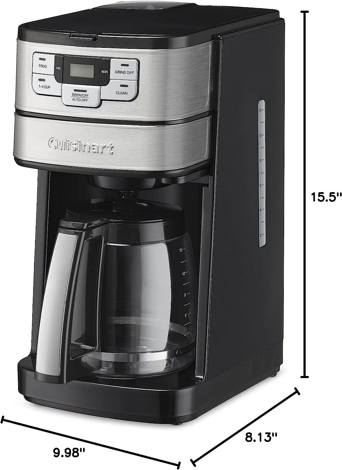 Cuisinart コーヒーメーカー Cuisinart SS-GB1 Coffee Center Grind and Brew Plus, Built-in