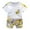 Yellow, variant on Toddler Clothes for Boys Baby 2PCS Shorts Set Children's Spring Summer Cotton Letter Print Short Sleeved Sports 0 3 6 12 18 24 Months T-Shirt and Tops Shorts Outfits 2-Piece