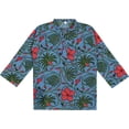 thumbnail image 3 of Ahhaaaa Kids Ethnic Cotton Printed Kurta Pyjama Set for Boys, 3 of 5