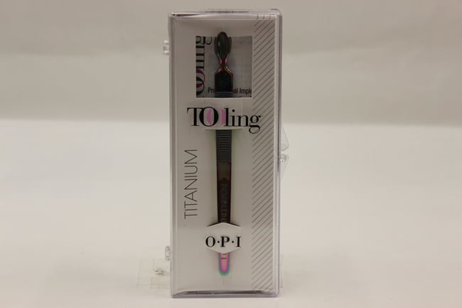 OPI- Nail Tools-Doubleduty Dual Sided Pusher  + OPI Avoplex Exfoliting Cuticle Treatment- 1 oz