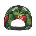 thumbnail image 6 of Balery Baseball Cap Adjustable Size for Running Workouts and Outdoor Activities All Seasons Dad Hat(Strawberry2), 6 of 8