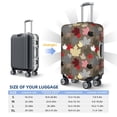 thumbnail image 2 of Travel Luggage Cover Protector - Maple colorful Anti-Scratch Suitcase Covers Fits 18-32 Inch Luggage, 2 of 5