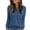 Haze Blue, variant on Winter Long Sleeve Shirts for Women Henley Fall Womens Tops Crew Neck Blouses Dressy Casual Winter Clothes M-3Xl