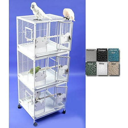 triple stack cage bird medium pets creative