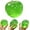 D1, variant on Realistic Jumbo Pink Apple Shape Squishy Stress Ball, Soft Sensory Fidget Malt Sugar Balls for Adults Stress Relief, Ideal for Office Desk, Classroom & Party Favors