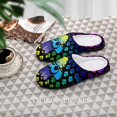 thumbnail image 6 of Splatoon Mens Cozy Memory Foam Slippers Slip On Warm House Shoes Indoor/Outdoor Scuff, 6 of 8