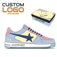 thumbnail image 1 of Zapatos informales de lujo Premium para mujer, zapatillas planas personalizadas, zapatos de marca de diseñador personalizados, superventas, 1 of 3