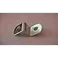thumbnail image 3 of 3/8" CANVAS OFFSET CLIPS, 10 PER PACK, WITH 20 #6 3/8" PAN HEAD SCREWS, 3 of 3