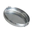 thumbnail image 1 of Bandeja de frutas, plato de comida, plato de postre y dulces, bandeja multiusos para servir, plato de fruta, bandeja para dulces, aperitivos, fiestas, argent 35cmx8cm, 1 of 8
