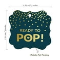 thumbnail image 7 of Inkdotpot Hang Tags Ready To Pop Baby Shower Favor Bracket Shape Gift Tags Real Gold Foil Bonbonniere Tag Pack Of 100, 7 of 7