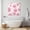 Pink, variant on Canvas Print Wall Art Oil Paintings Watercolor Blue Hexagon Picture Prints Artwork for Living Room Kitchen Bathroom Bedroom