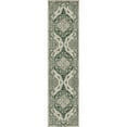 thumbnail image 3 of BERTHMEER 2'x6' Runner Rugs for Hallway Bathroom Kitchen Non Slip Washable Bedroom Entryway Blue Vintage Entrance Entrance Oriental Traditional Distressed Runner Rugs, 3 of 5