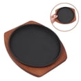 thumbnail image 3 of KAKOWELY 1Pc BBQ Non-Stick Grill BBQ Pan Steak Grill Pan Stovetop Grill BBQ Stovetop Grill for Induction Cooker (19CM Round),8.27X"X7.48"X0.98", 3 of 4