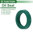 thumbnail image 3 of Anillo de Sello de Aceite Universal Labio UN 24x32x7mm Alta Presión TPU Verde 5 Pcs, 3 of 7
